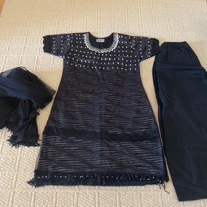 Indian Pakistani Kameez Shalwar suit dress